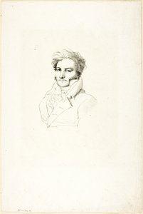 Ritratto di un uomo da Jean Auguste Dominique Ingres