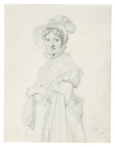 Ritratto di giovane donna da Jean Auguste Dominique Ingres