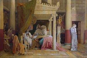 Stratonice o la malattia di Antioco di Jean Auguste Dominique Ingres