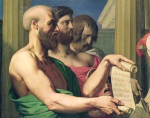 I tragediografi greci, studio per 