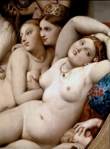 Il bagno turco (dettaglio) da Jean Auguste Dominique Ingres