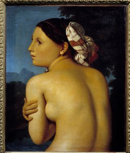 La bagnante. Dipinto di Jean Auguste Dominique Ingres da Jean Auguste Dominique Ingres