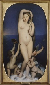 Venere Anadiomene da Jean Auguste Dominique Ingres