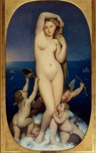 Venere Anadiomene da Jean Auguste Dominique Ingres