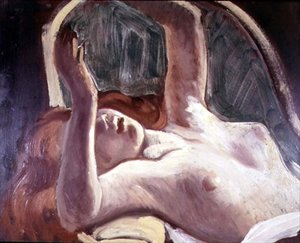 Donna nuda reclinata