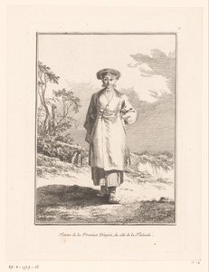 Giovane donna di Ingermanland (Ingria) da Jean Baptist Leprince