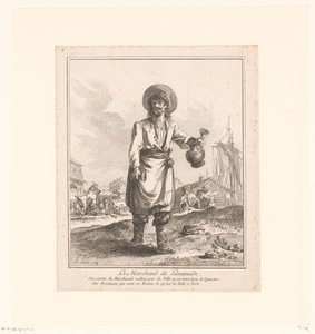 Venditore di limonata da Jean Baptist Leprince