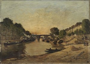 La Senna e Pont Marie da Jean Baptiste Antoine Guillemet