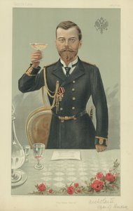 Sua Maestà lo Zar Nicola II KG