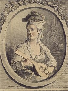 Madame Huet, incisione di Gilles Demarteau da Jean Baptiste (after) Huet