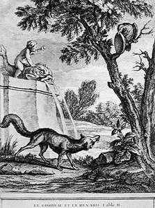 La volpe e il corvo (incisione)