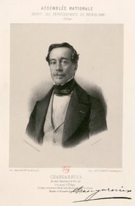 Assemblea nazionale, galleria dei rappresentanti del popolo - Nicolas Changarnier da Jean Baptiste Adolphe Lafosse