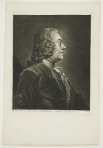 Philippe Claude Tubières, conte di Caylus da Jean Baptiste Andre Gautier D