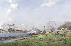 La Senna a Conflans-Charenton, 1892 da Jean Baptiste Antoine Guillemet