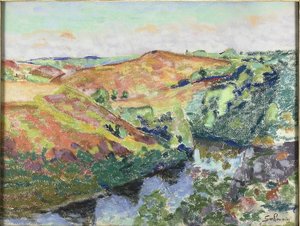 Paesaggio a Crozant