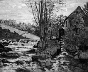 Mulino di Pont Maupuit da Jean Baptiste Armand Guillaumin