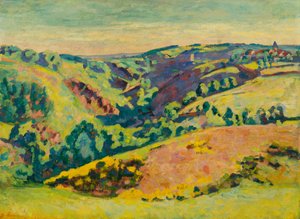Sulle colline di Sedelle, 1921 da Jean Baptiste Armand Guillaumin