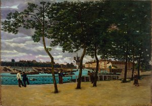 La Senna a Parigi, 1871 da Jean Baptiste Armand Guillaumin