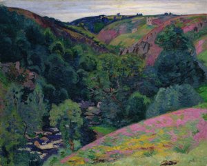 La valle della Sedelle, 1897 da Jean Baptiste Armand Guillaumin