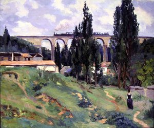 Il viadotto a Val-Fleury, Meudon (Hauts-de-Seine)
