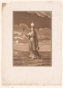 Iside, la dea dai mille nomi, o la natura personificata da Jean Baptiste Blaise Simonet