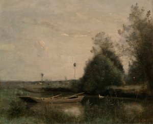 Uno stagno a Mortain da Jean Baptiste Camille Corot