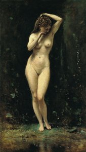 Diana che si bagna nella fontana