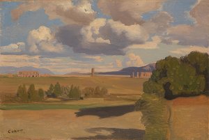 La campagna romana con l