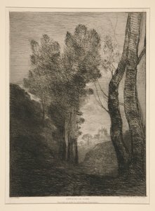 Dintorni di Roma da Jean Baptiste Camille Corot