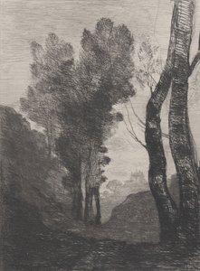 Dintorni di Roma da Jean Baptiste Camille Corot