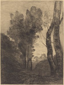Dintorni di Roma da Jean Baptiste Camille Corot