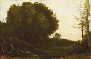 Sera nella valle da Jean Baptiste Camille Corot
