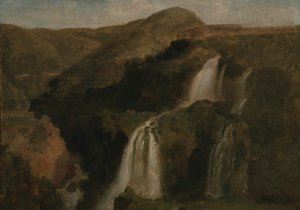 Cascate di Tivoli da Jean Baptiste Camille Corot