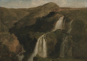 Cascate di Tivoli da Jean Baptiste Camille Corot