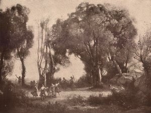 Tedesco: Tanz der Nymphen Mattina. Danza delle Ninfe da Jean Baptiste Camille Corot