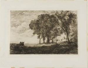 Paesaggio italiano da Jean Baptiste Camille Corot