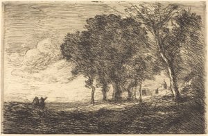 Paesaggio italiano, c. 1865