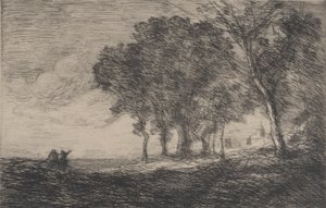 Paesaggio italiano, ca. 1865