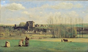 Paesaggio di La Ferté-Milon da Jean Baptiste Camille Corot