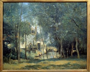 Le Moulin de Saint-Nicolas-Lez-Arras da Jean Baptiste Camille Corot