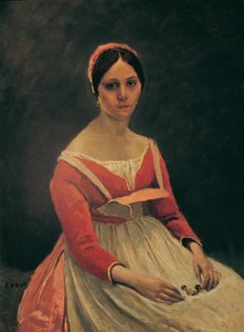 Madame Legois da Jean Baptiste Camille Corot