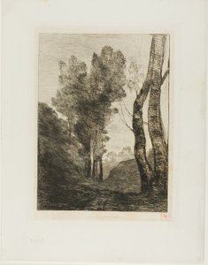Periferia di Roma da Jean Baptiste Camille Corot