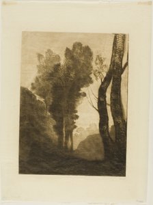 Periferia di Roma da Jean Baptiste Camille Corot