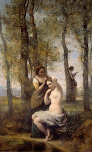Dipinto di Camille Corot (1796-1875) 1859 Collezione Privata da Jean Baptiste Camille Corot