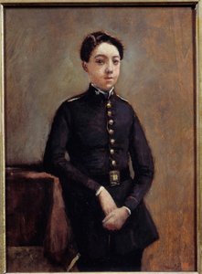 Ritratto del collegiale Abel Chambaud da Jean Baptiste Camille Corot