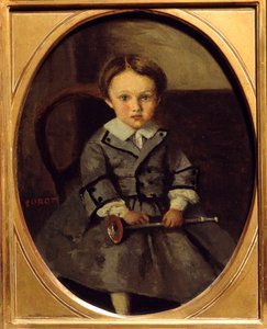 Ritratto di Maurice Robert (1853-1925), figlio di Francois Robert, amico di Corot da Jean Baptiste Camille Corot