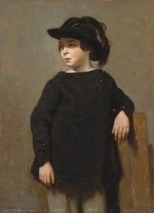 Ritratto di un bambino, c.1835 da Jean Baptiste Camille Corot