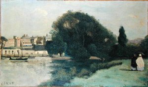 Richmond, vicino a Londra da Jean Baptiste Camille Corot
