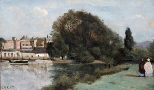 Richmond, vicino a Londra, 1862 da Jean Baptiste Camille Corot