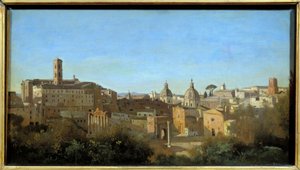 Roma, il foro visto dai Giardini Farnese